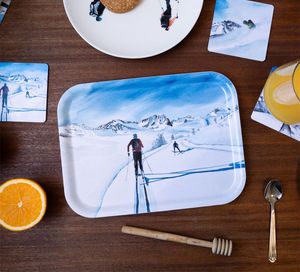 Hovedbilde Brett i bj&oslash;rkelaminat, Bortover, Fjellet kaller