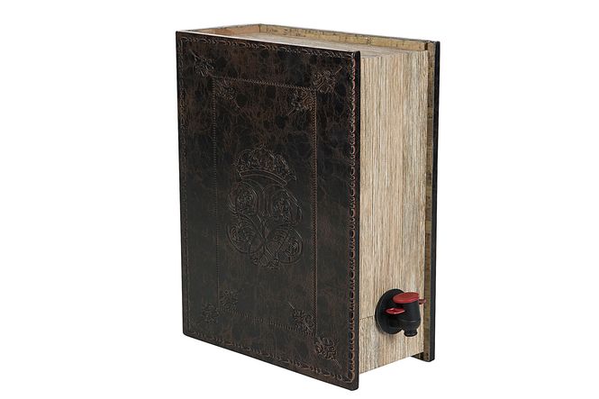 Hovedbilde Vinbox i lær. 