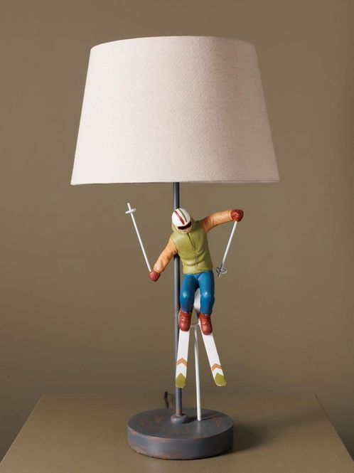 Hovedbilde Bordlampe Skihopper