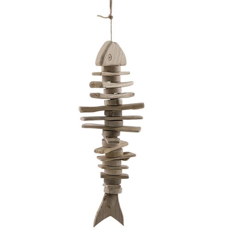 Fiskeskjelett drivved - L40 cm
