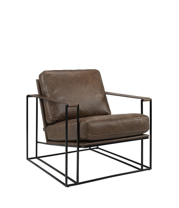 Hovedbilde Artwood Bellagio skinnstol Brun