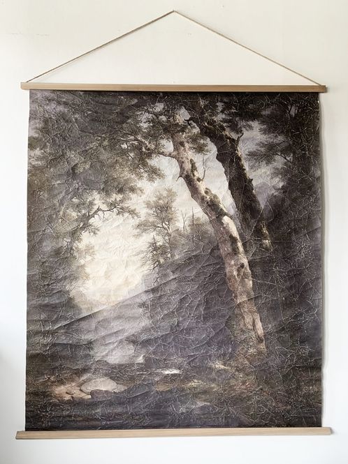 Hovedbilde Plansje 125×145 Cm Vintage Landskap A
