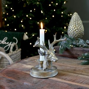 Hovedbilde Lysestake med reinsdyr