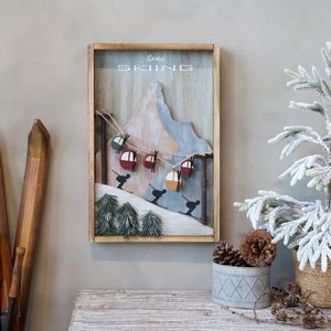 Hovedbilde Vintage-bilde med skiheiser