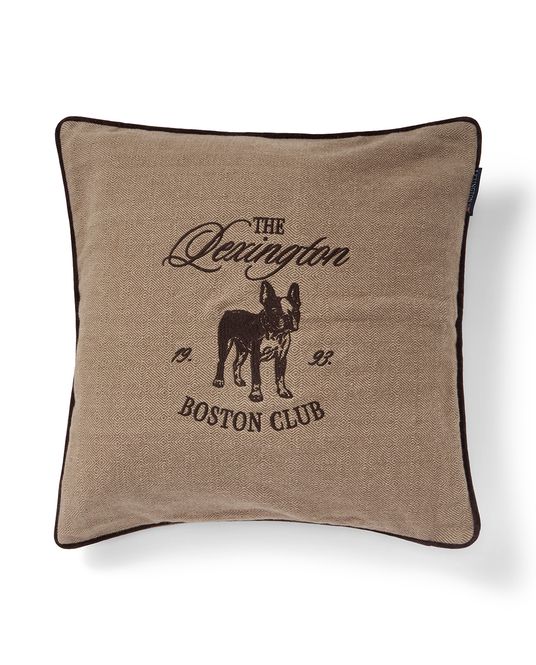 Hovedbilde Boston club putetrekk i økologisk bomullstweed, ...