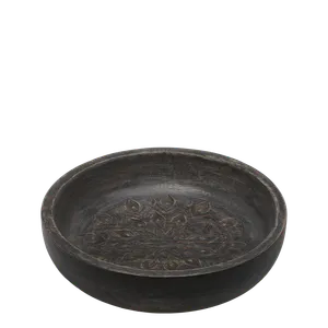 Hovedbilde Tours sk&aring;l med utskj&aelig;ringer. H 5 cm, dia 20 cm